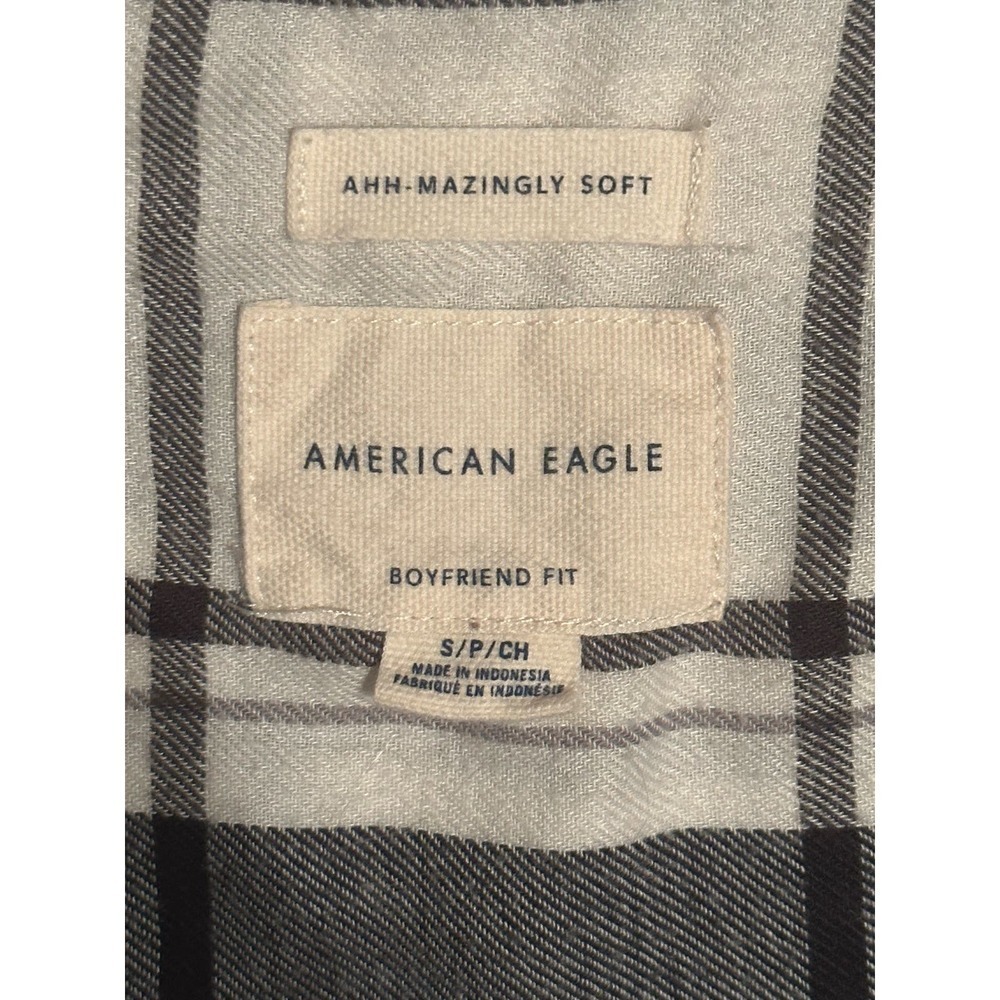AEO AHH.MAZINGLY SOFT Boyfriend Fit Flannel - Picture 8 of 8